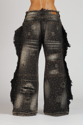 JEAN SHINY LUXURY KG NEGRO WOMAN
